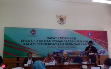 CARE LPPM IPB Bekerjasama dengan Kemenko PMK Gelar Rapat Koordinasi  Efektivitas dan Pemanfaatan Sumber Daya dalam Pemberdayaan Desa dan Kawasan