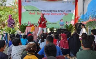 Edukasi lingkungan kepada anak-anak sedini mungkin dalam rangka menyambut Hari Anak Nasional 2022