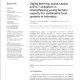 DIGITAL LEARNING, SOCIAL CAPITAL, AND ICT UTILIZATION